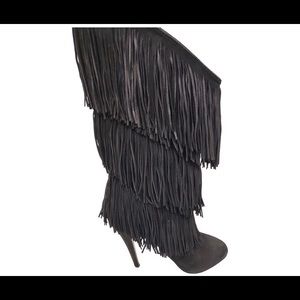 christian louboutin forever tina fringe